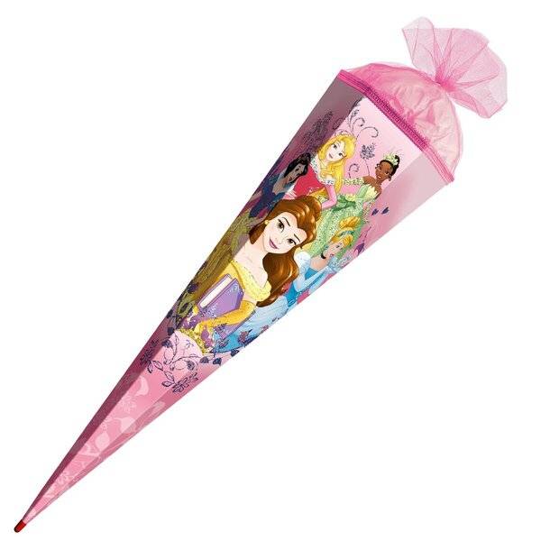 Schultüte Disney Princess - eckig 85 cm.-0
