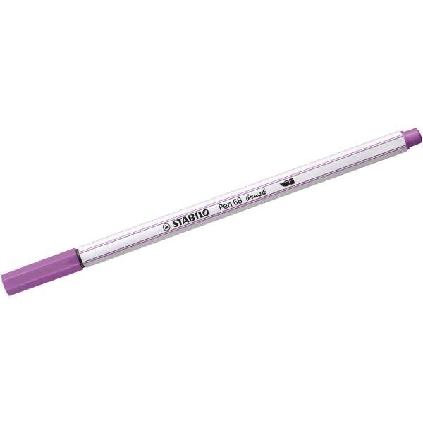Premium-Filzstift mit Pinselspitze Pen 68 brush pflaume-1