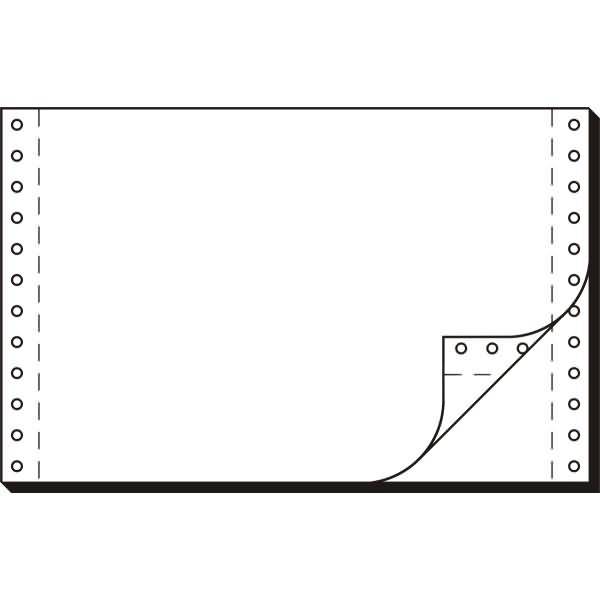 DIN-Computerpapier 6 Zollx240mm 56/57g/qm 2000 Blatt-0