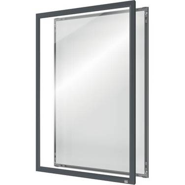 Clip-Rahmen Impression Pro A3 Aluminium graphit grau