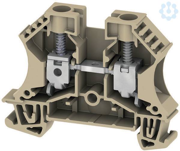Weidmüller Durchgangsklemme 60x9,9x47mm WDU 10 57 A, 1000 V, 9,9 mm, 60 46,5 mm-1