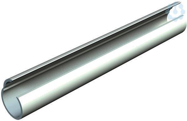OBO Bettermann Vertr Rohr offen M25 lgr, 2m PVC 2953 LGR 21,8 mm, 25 mm-1