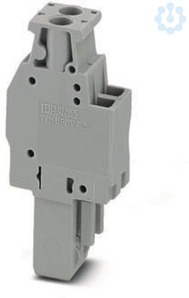 COMBI-Stecker 2-polig UPBV2,5/2 Schraubanschluss 0,14-4qmm grau