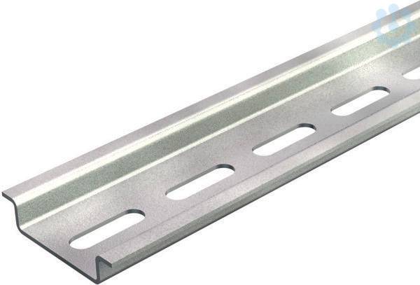 Tragschiene ST L2000mm gelocht 35x7,5mm Stärke:1mm 20692MGTPL