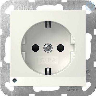 SCHUKO-Steckd. LED-Leuchte + 417003 SH System 55 Reinweiß-1