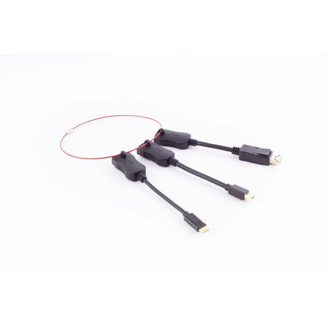 shiverpeaks HDMI-A-Adapter-Set DisplayPort/Mini-DP/USB-C-Stecker auf HDMI-A-Buchse 4K 60Hz-1