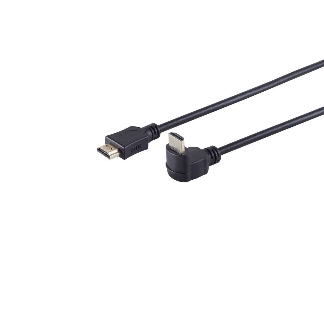 HDMI A-St. Winkel/HDMI A-St.Abgang unten HEAC 3m-0