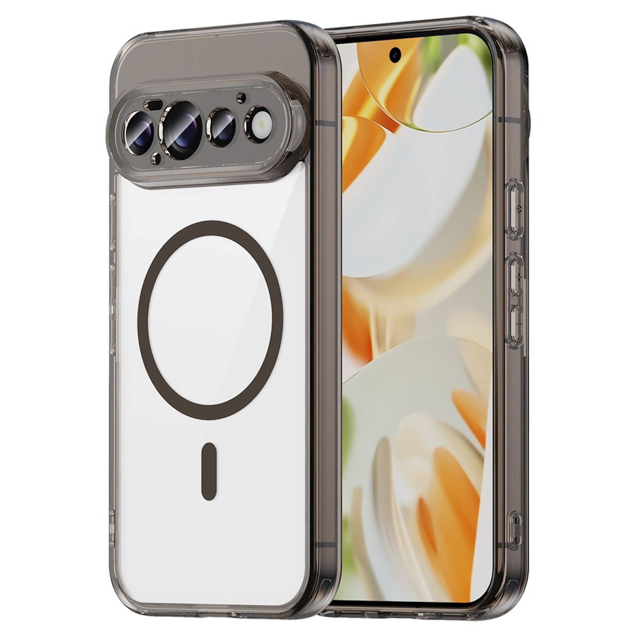 MagSafe Magnet Handyhülle für Google Pixel 11 Kameraschutz Hard Case Schwarz-0