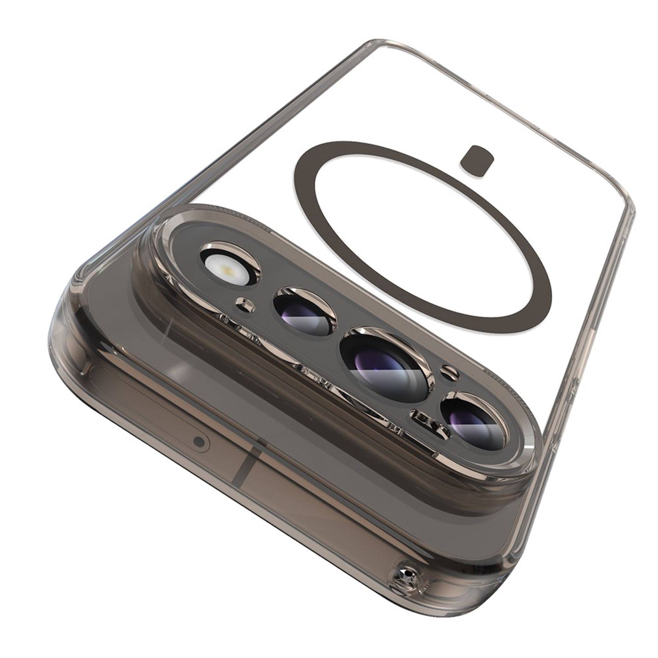 MagSafe Magnet Handyhülle für Google Pixel 11 Kameraschutz Hard Case Schwarz-1