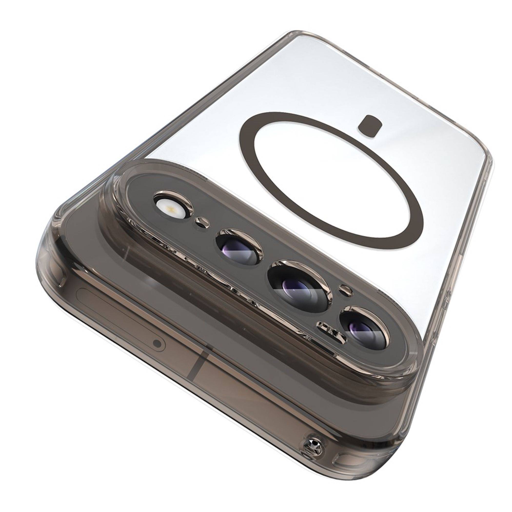 MagSafe Magnet Handyhülle für Google Pixel 11 Pro Kameraschutz Hard Case Schwarz-1