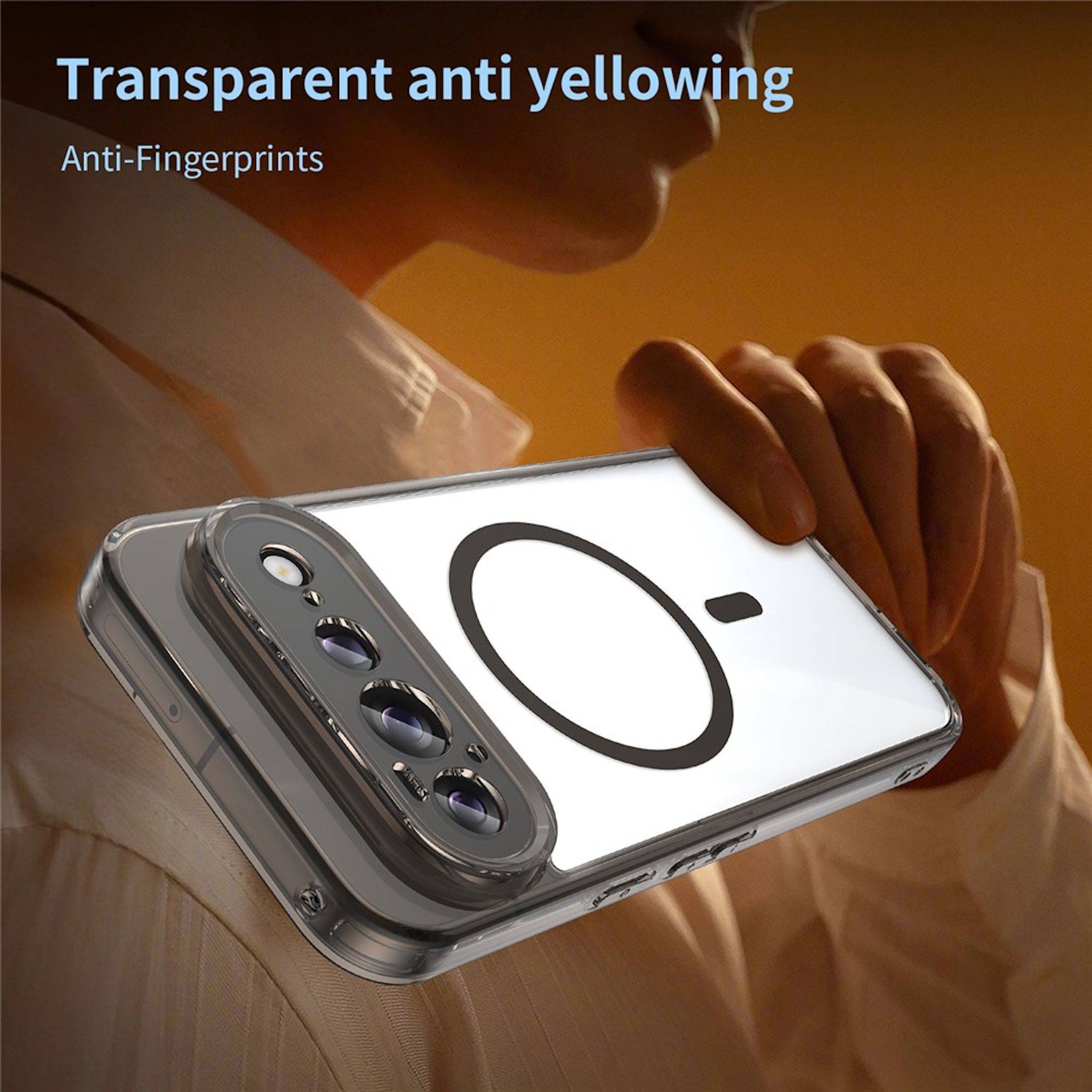 MagSafe Magnet Handyhülle für Google Pixel 11 Pro Kameraschutz Hard Case Schwarz-2