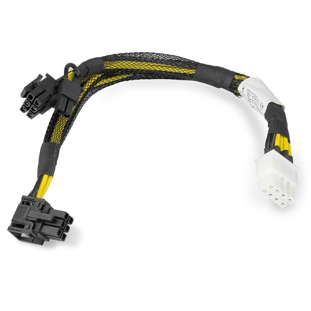 Fujitsu Stromkabel (8-pin) T26139-Y4041-V20, ca. 25 cm, 8-pin auf 6-pin + 6+2-pin. P9910, W5010, W5011-0