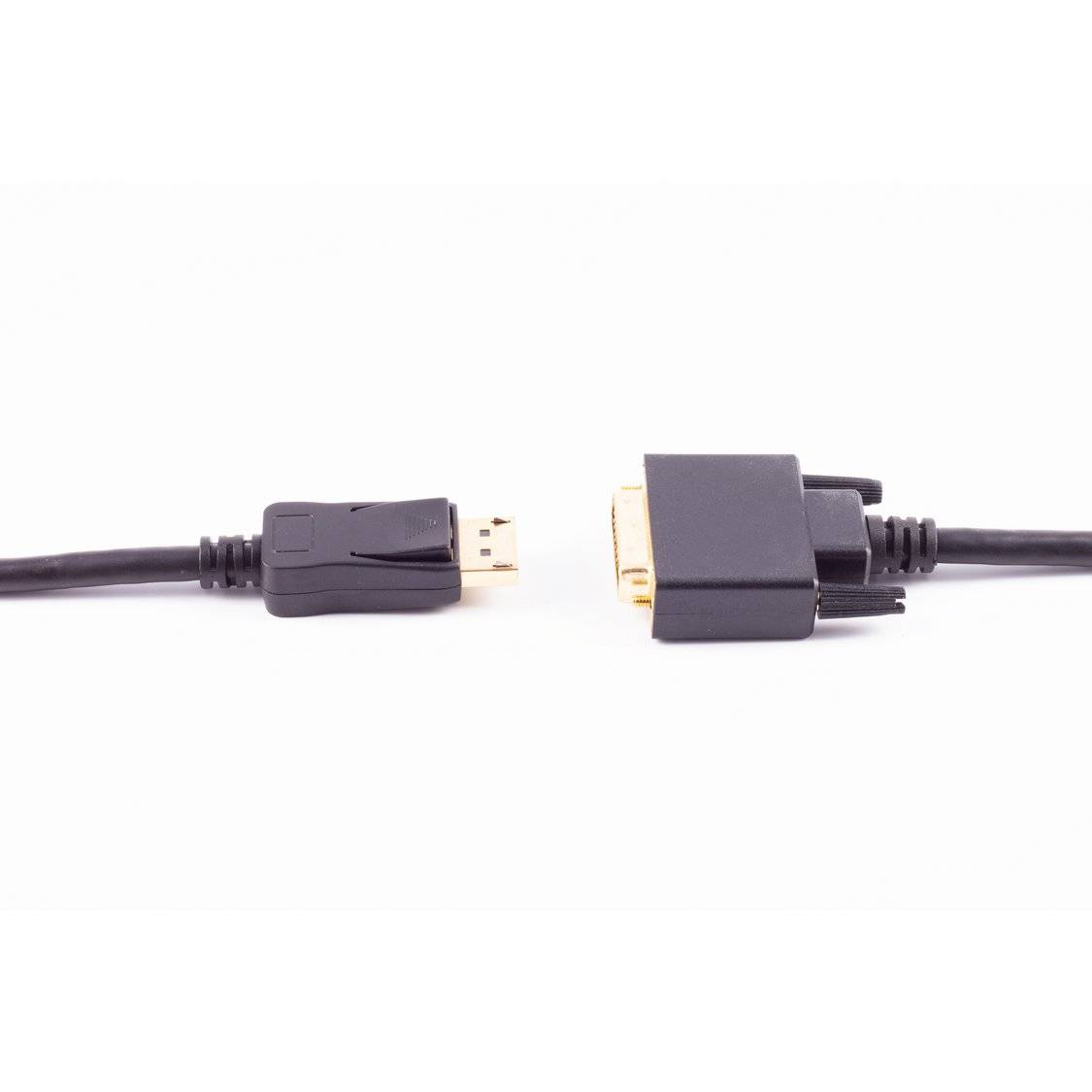 Displayport Stecker 20p / DVI 24+1 Stecker 5m shiverpeaks Adapterkabel vergoldet-1
