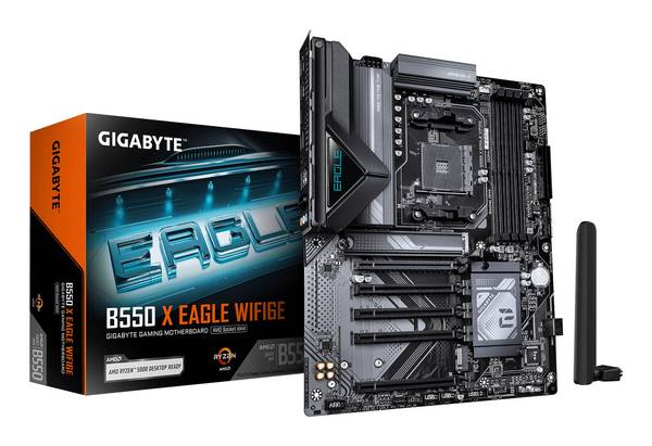 Gigabyte B550 X Eagle WiFi6e AM4 - Mainboard - AMD Sockel AM4 (Ryzen)