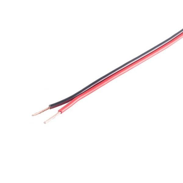 Lautsprecher-Kabel 1,5mm² 48x0,20 CCA rot/schwarz 25m