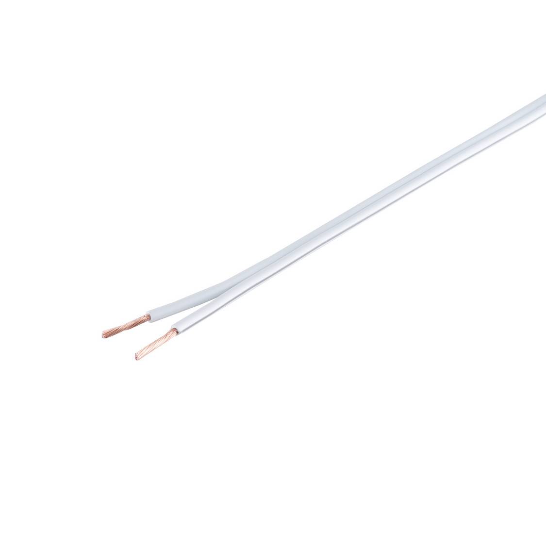 Lautsprecher-Kabel 2,5mm² 50x0,25 CCA weiß 10m-0