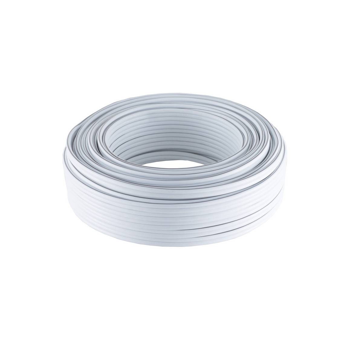 Lautsprecher-Kabel 2,5mm² 50x0,25 CCA weiß 10m-1