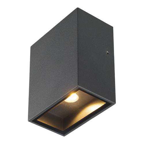 SLV BIG QUAD - Wandleuchte (4W Leistung | Lichtstrom 260lm | IP44) - anthrazit-0