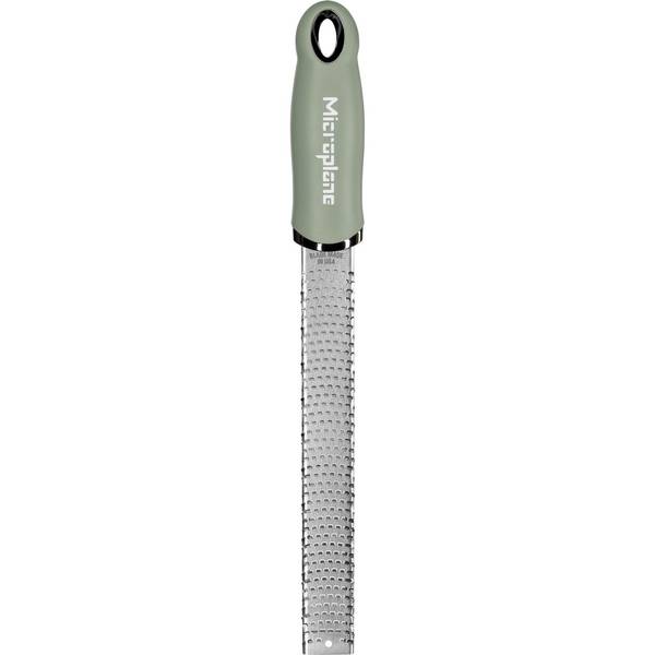 Microplane Zester - Raspel-Reibe - Grün - Edelstahl - - - Aufhängeloch