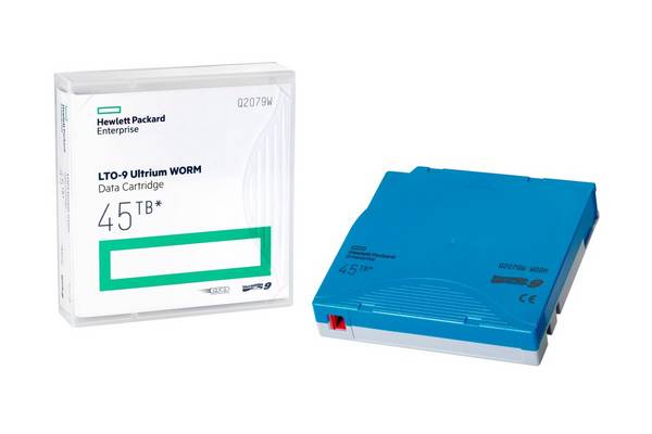 HPE LTO9 18 TB/45 TB Ultrium WORM HP LTO TAPE Kapazität: 45 TB Kassette
