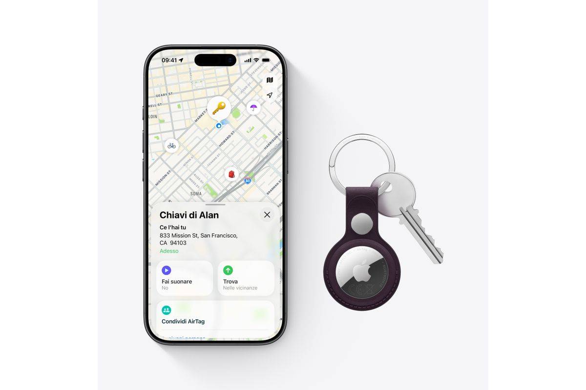 Apple AirTag (2. Generation) 4er Pack Tracker MFEA4ZM/A MFEA4ZM/A-2