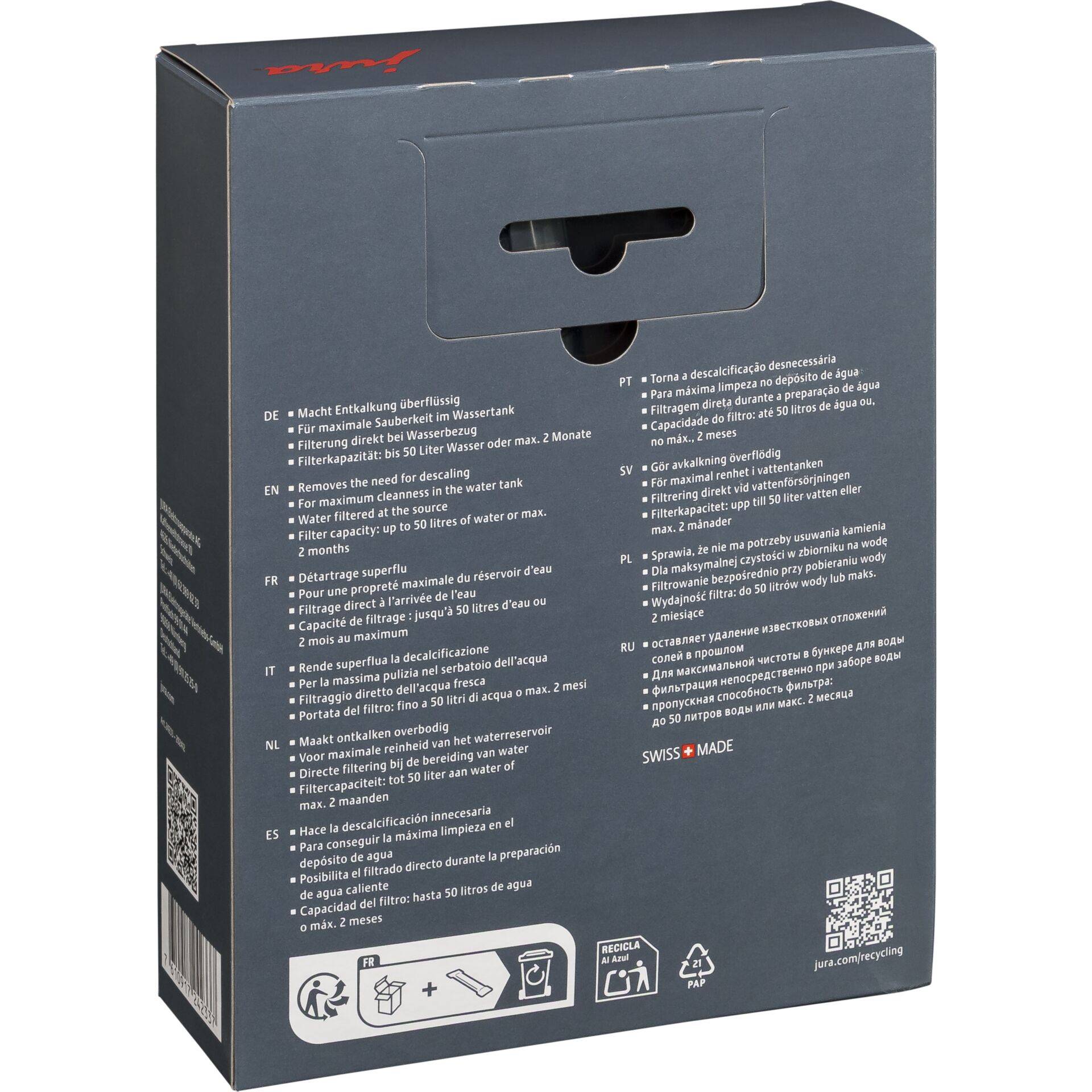 Jura 24233 Claris Smart+ Filterpatrone-1