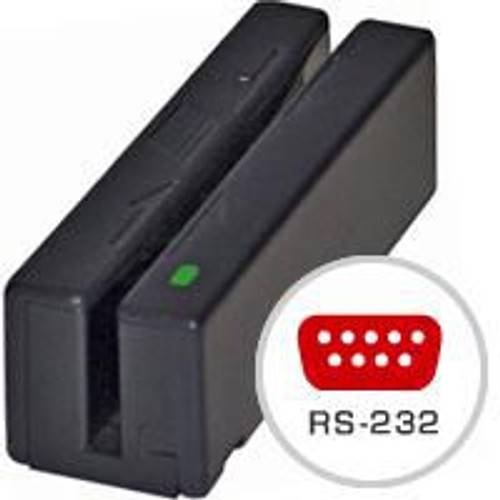 MagTek Magstripe Swipe Card Reader Mini Port-Powered RS-232 - Magnetkartenleser-0