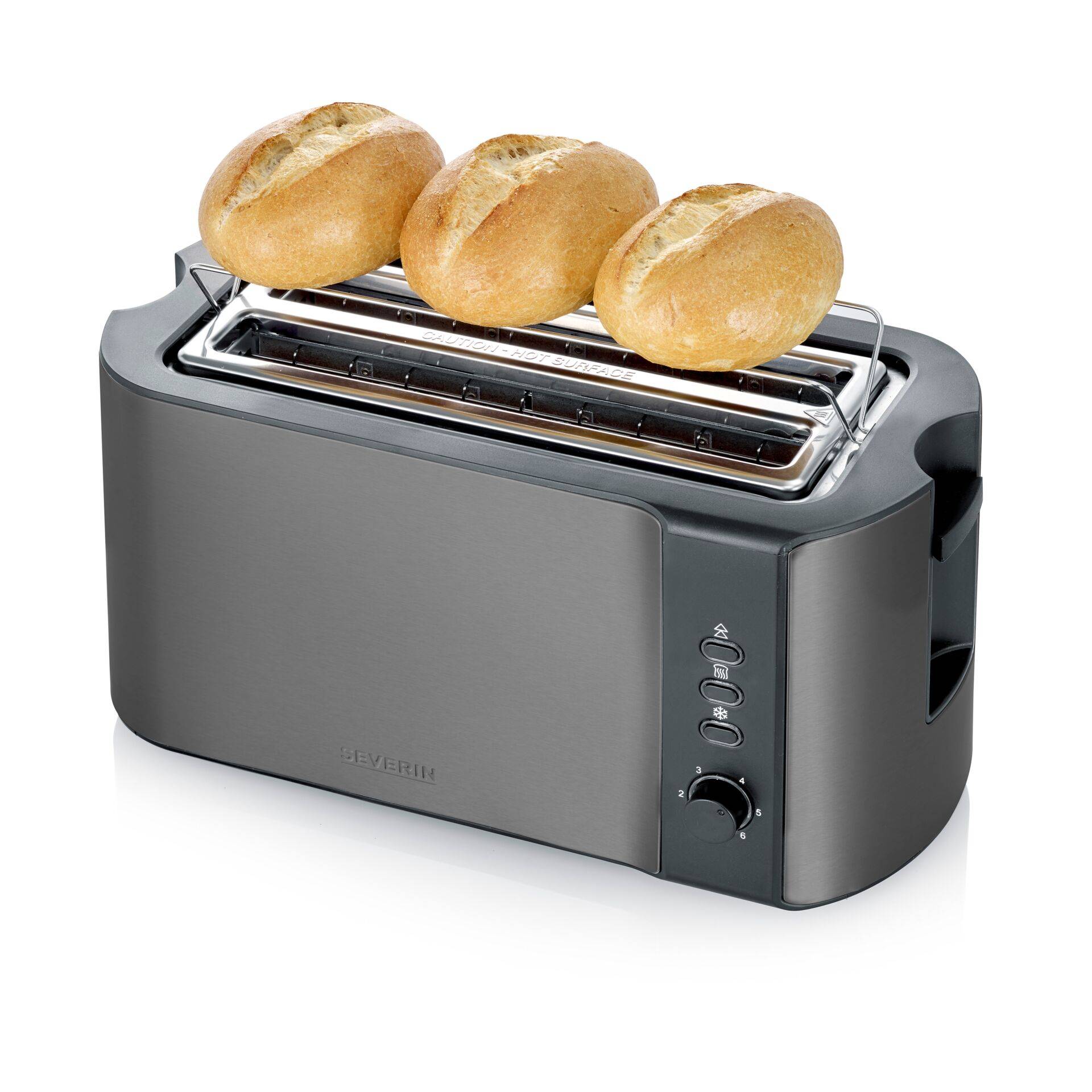 SEVERIN Dark Inox Langschlitztoaster-2