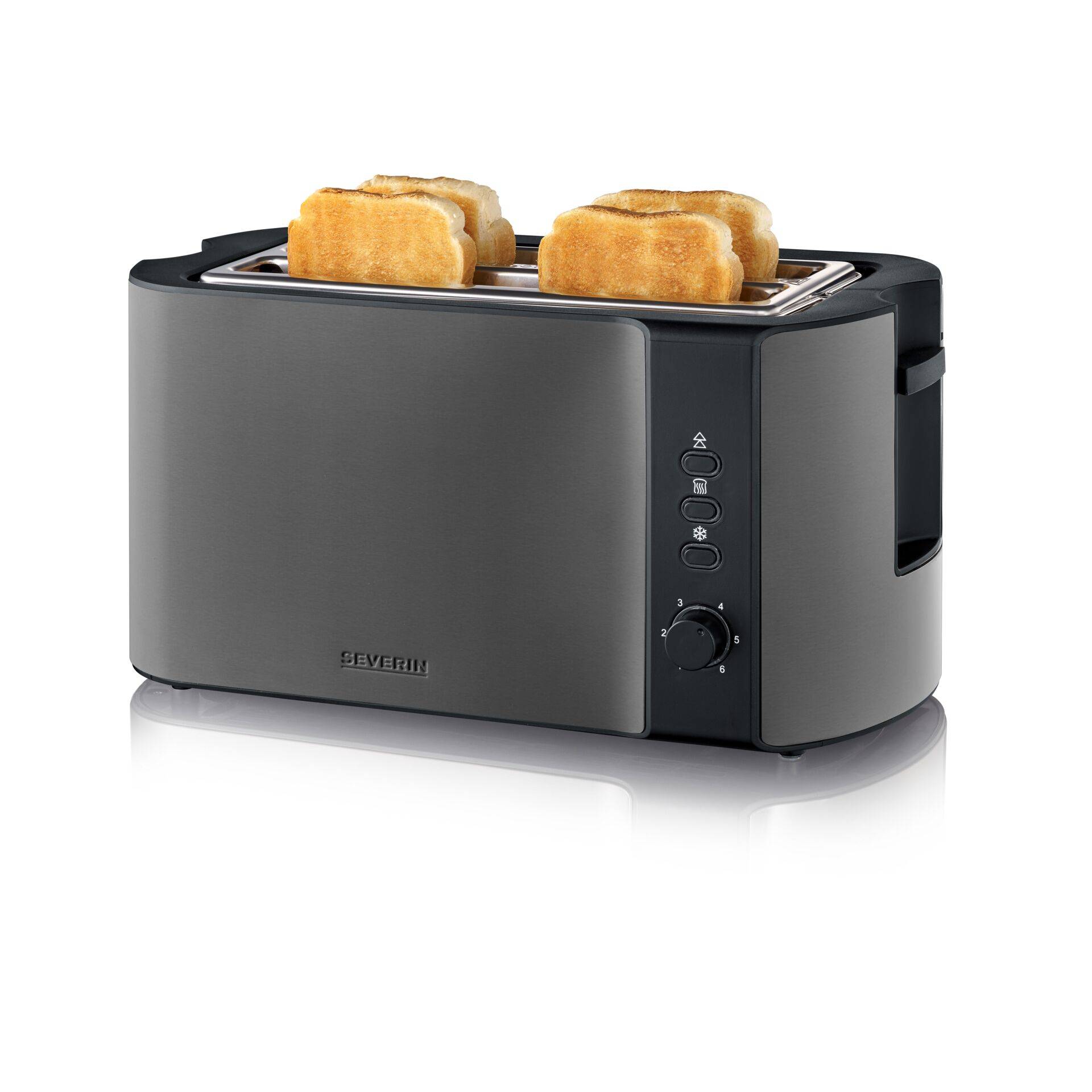 SEVERIN Dark Inox Langschlitztoaster-3