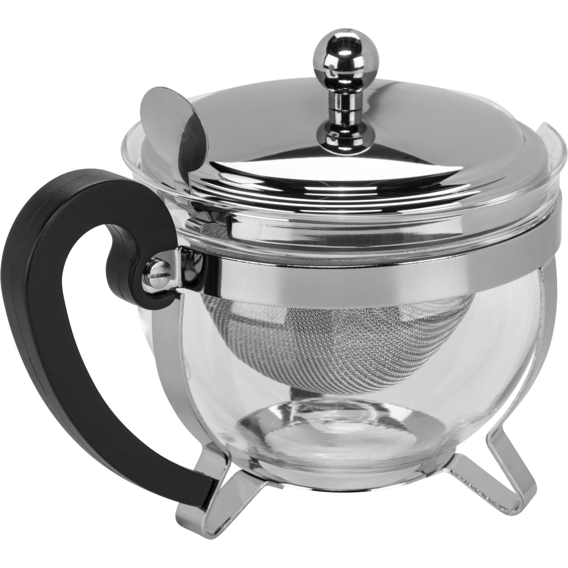 Bodum CHAMBORD, Schwarz, Edelstahl, Transparent, Edelstahl, Glas-3