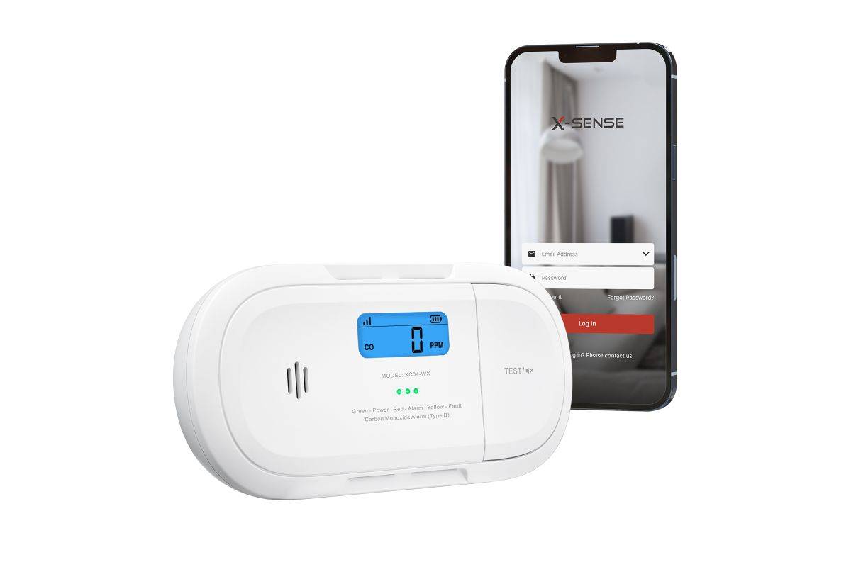 X-Sense CO-Melder XC04-WX Multimedia-Technik Rauchmelder-1