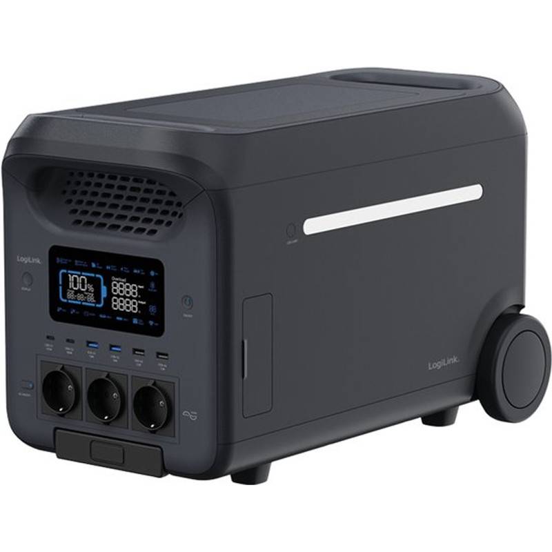 Portable power station, 3000W, LiFePO4 battery, Tuya compatible Energie & USV Powerstation-0