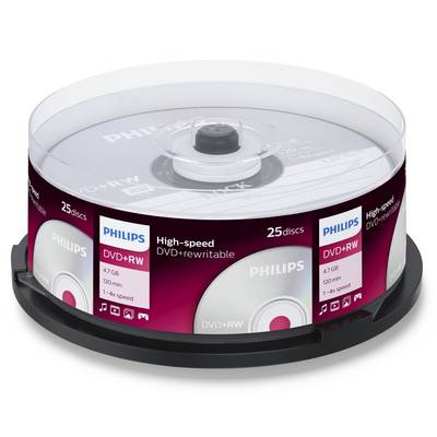 Philips DW4S4B25F - 25 x DVD+RW - 4.7 GB (120 Min.)-0