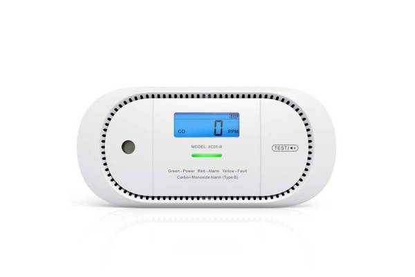 X-Sense Kohlenmonoxid-Melder XC01-R Autark mit LCD-Anzeige Multimedia-Technik Rauchmelder