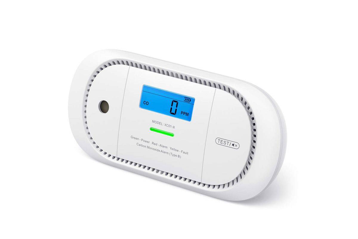 X-Sense Kohlenmonoxid-Melder XC01-R Autark mit LCD-Anzeige Multimedia-Technik Rauchmelder-2