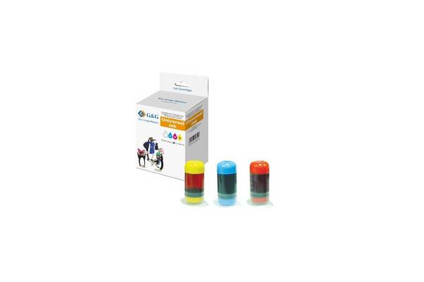 G&G | Ninestar Universal Inkjet Refillset 3x color - Kompatibel - Tintenpatrone