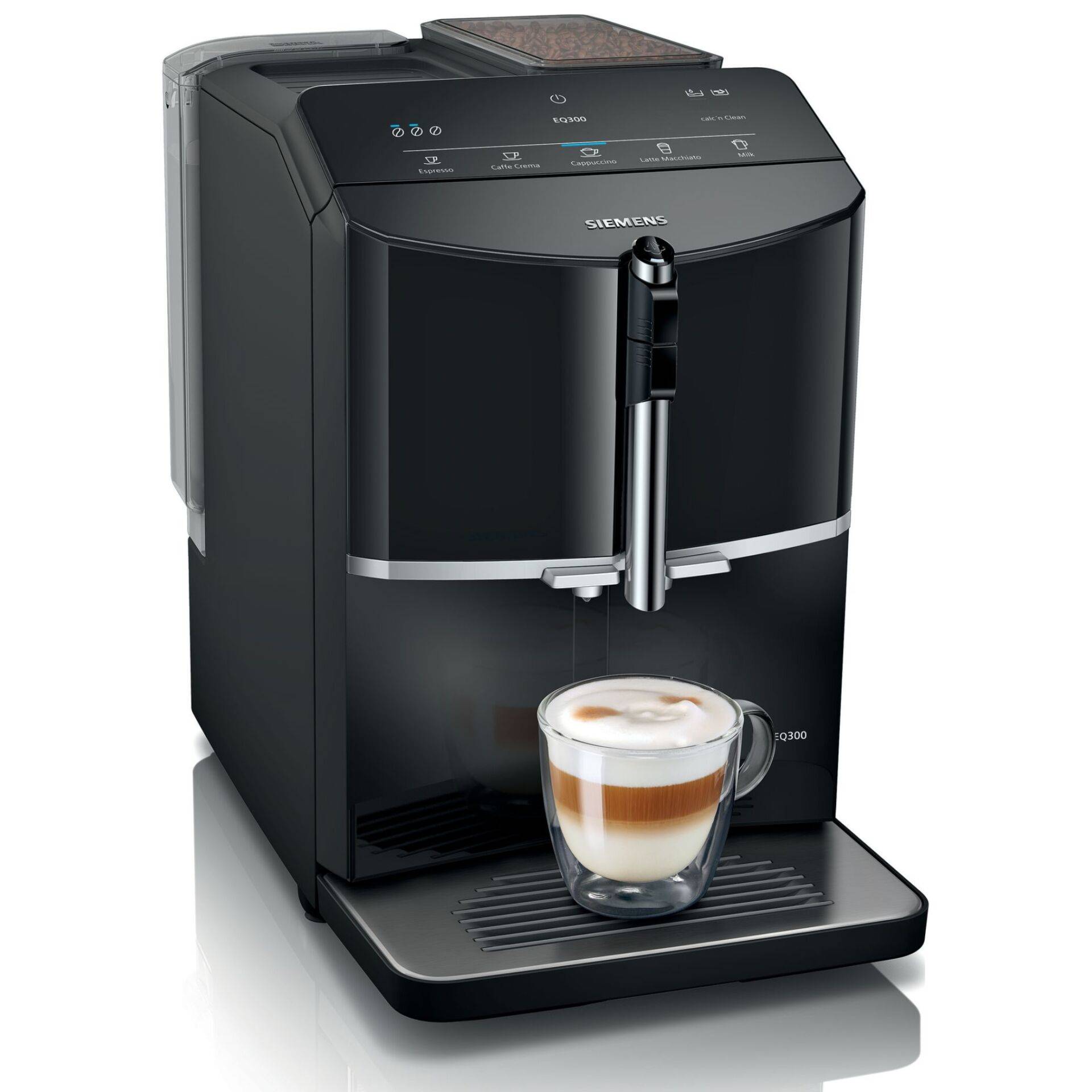 Siemens EQ.300 TF301E19 - Automatische Kaffeemaschine mit Milchaufschäumer-0