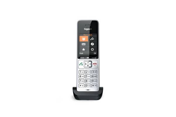 Gigaset COMFORT 500 HX silber/schwarz