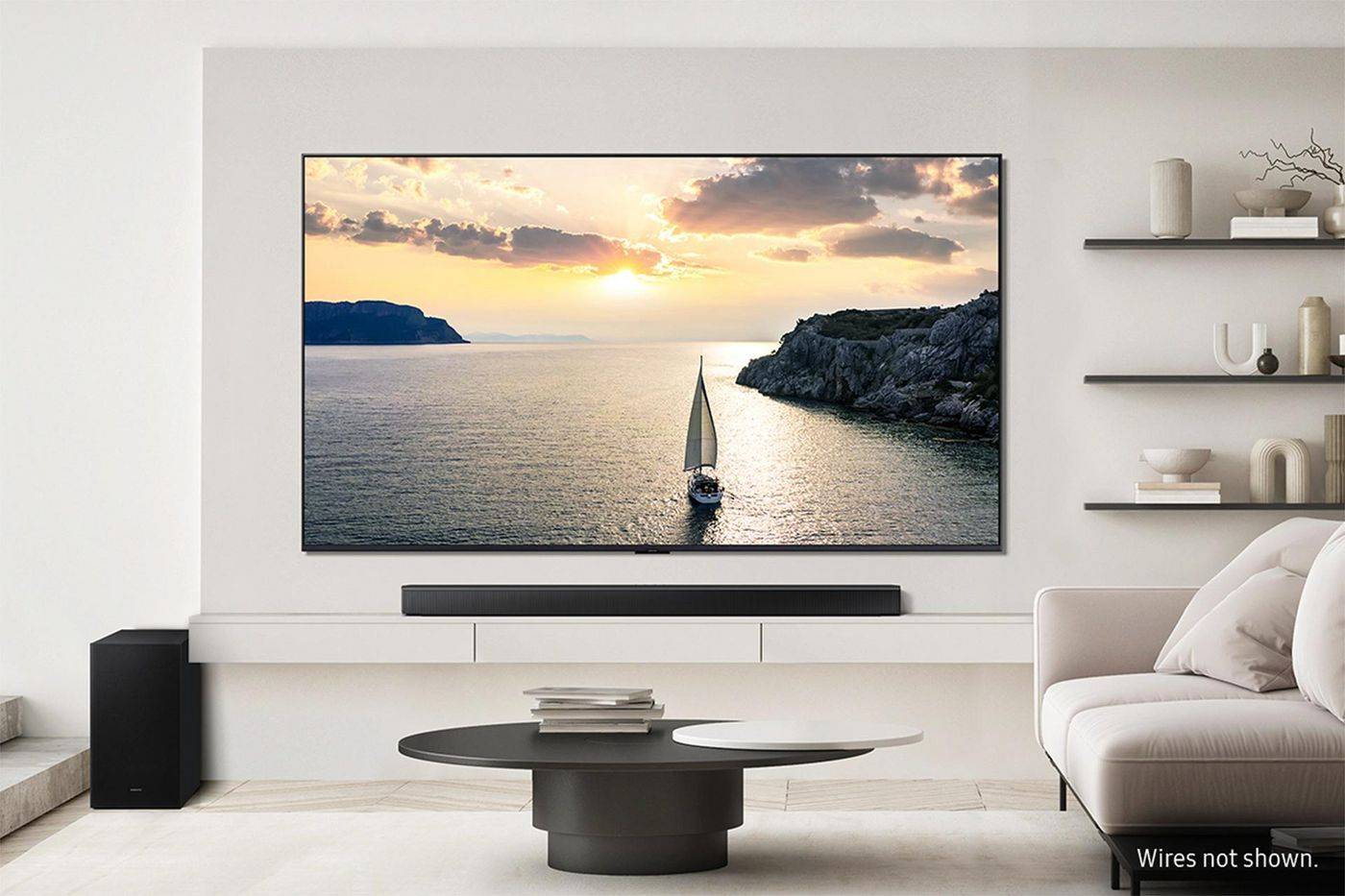Samsung HW-B750F B-Series Soundleistensystem für TV 5.1-Kanal kabellos Bluetooth Schwarz-1