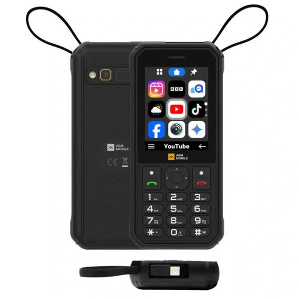 AGM Mobile M11 4G Robustes 4G-Telefon 2,8'' Display IP68/IP69K 4000 mAh Schwarz
