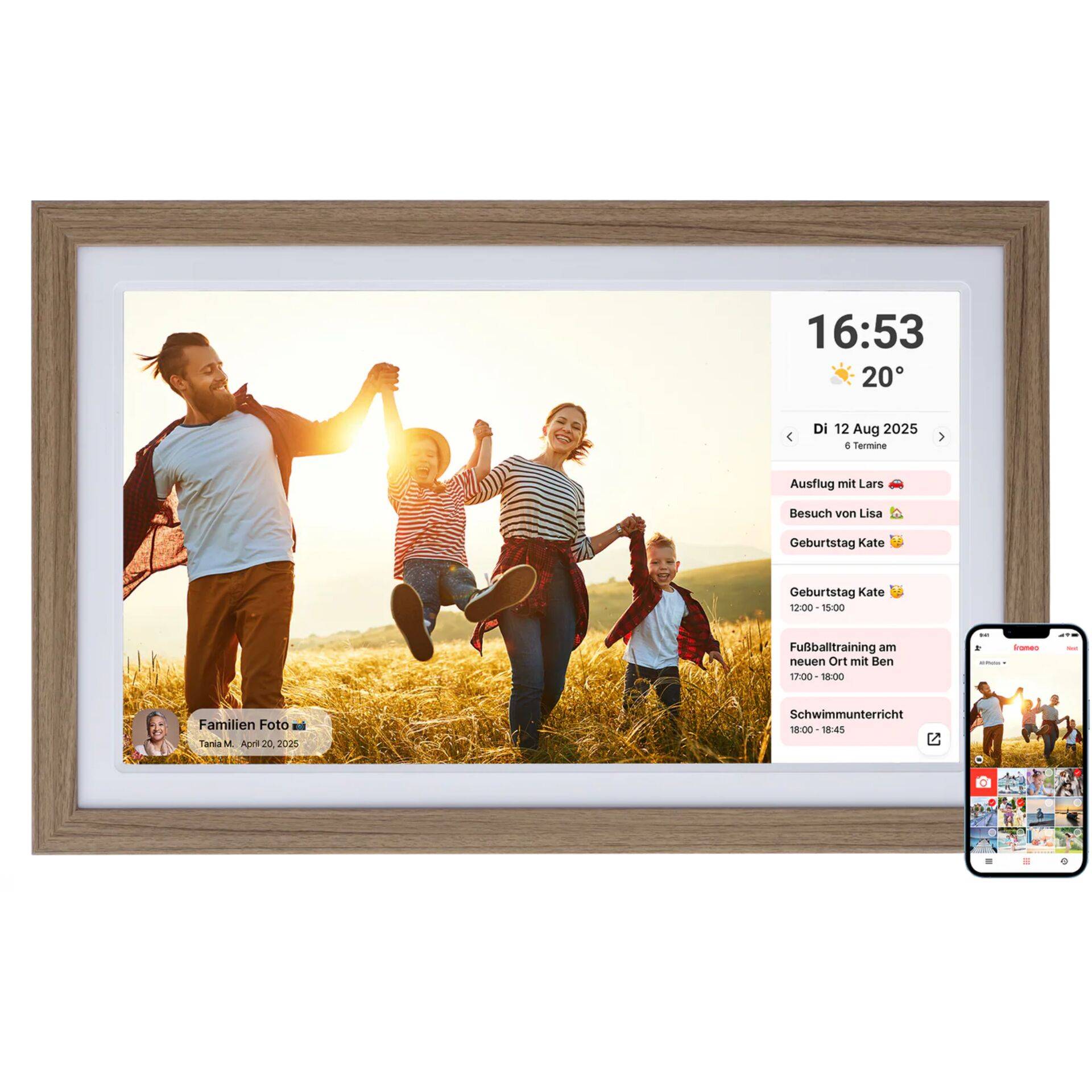 Smart Frame 212 21.5 Großformat Farbe Braun-0