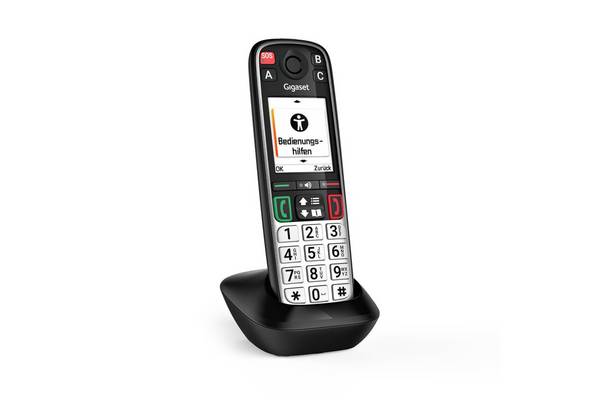 Gigaset Easy 500Hx - Analoges/Dect-Telefon - Kabelloses Mobilteil - Freisprecheinrichtung - Voice-Over-IP - Voice-Over-I