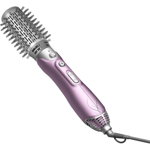 HS 6220, Heißluftbürste, Warm, Scrollleiste, Grau, Pink, Hängeschlaufe, 1,8 m