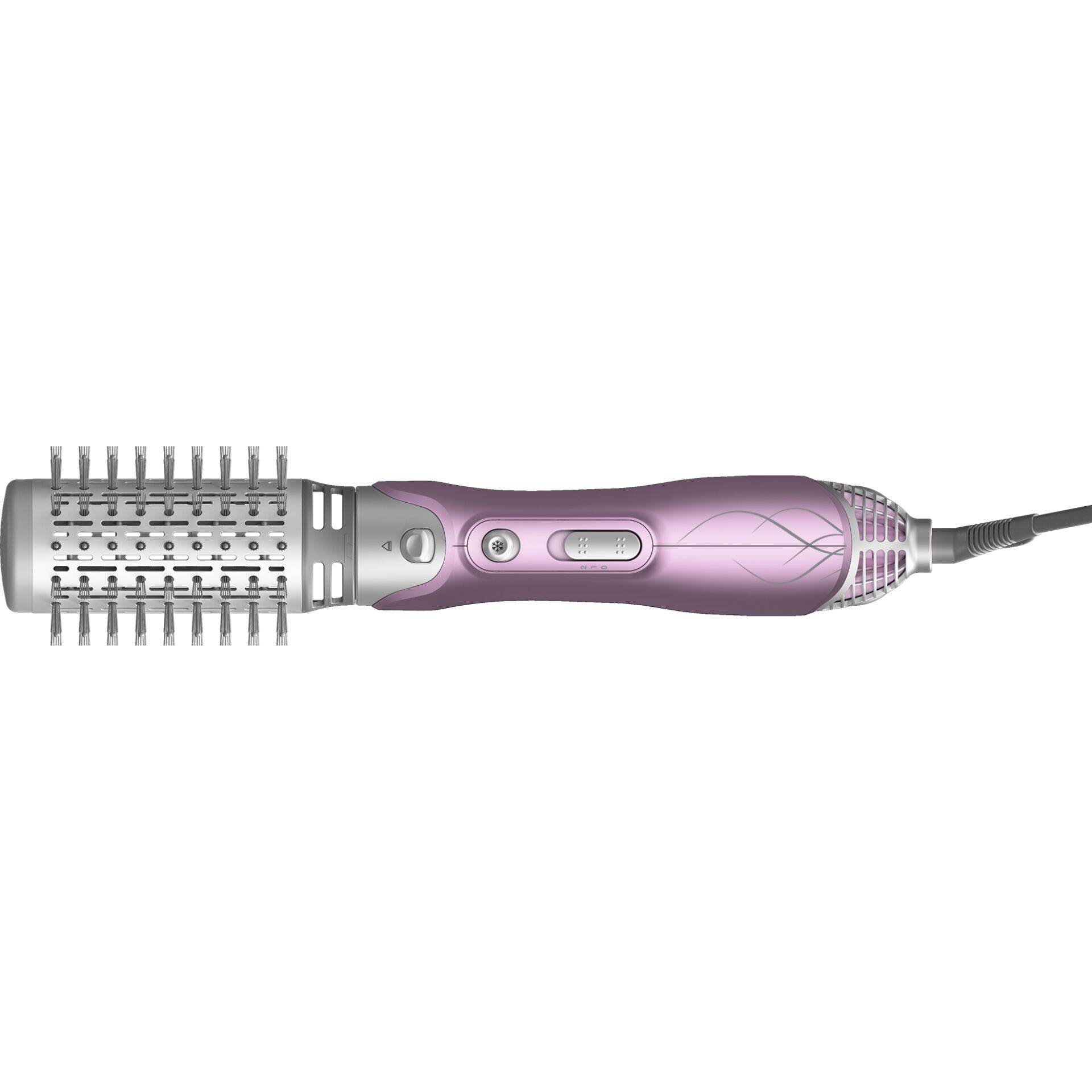 HS 6220, Heißluftbürste, Warm, Scrollleiste, Grau, Pink, Hängeschlaufe, 1,8 m-1