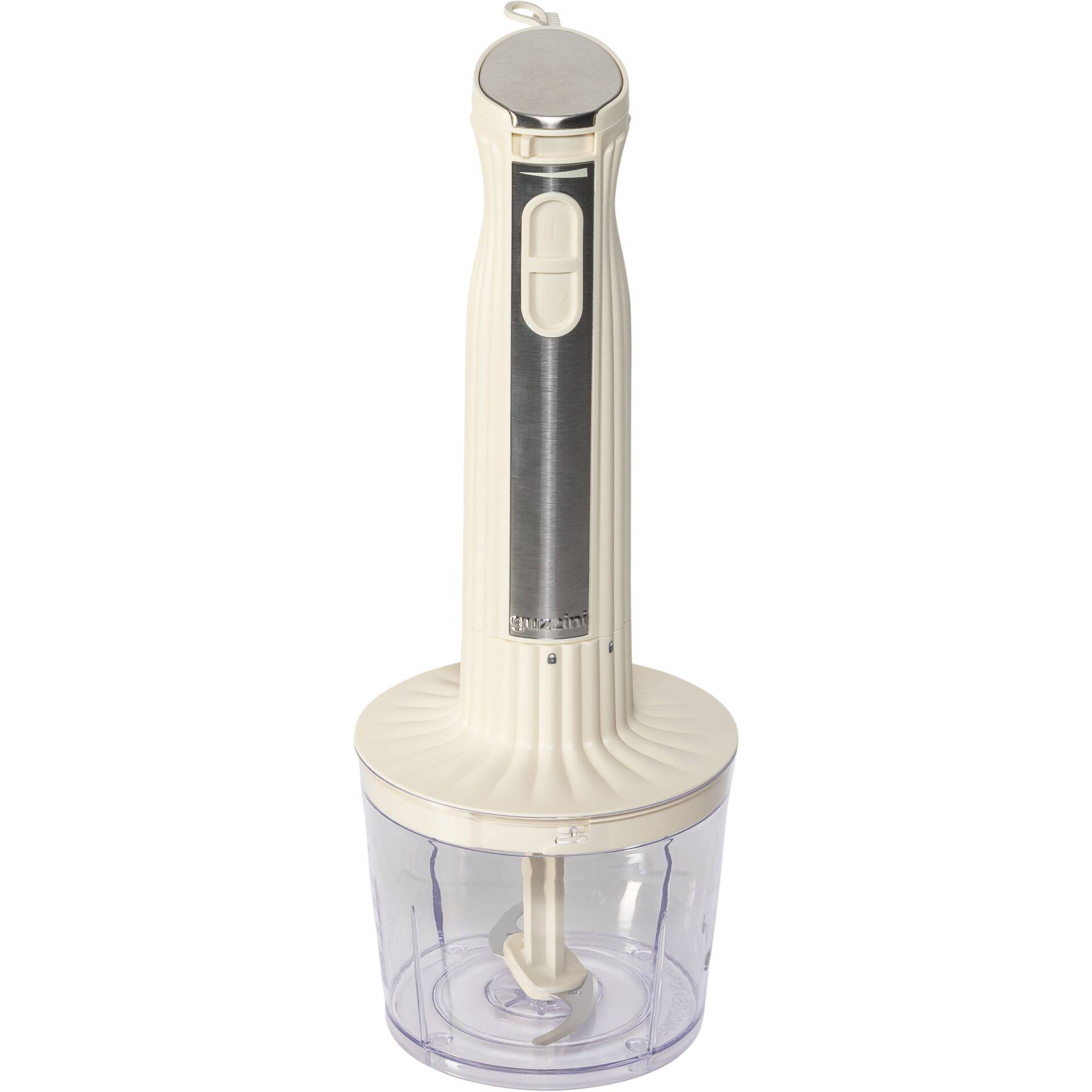 Guzzini Sous Chef Stabmixer mit Zubehoer creme-2