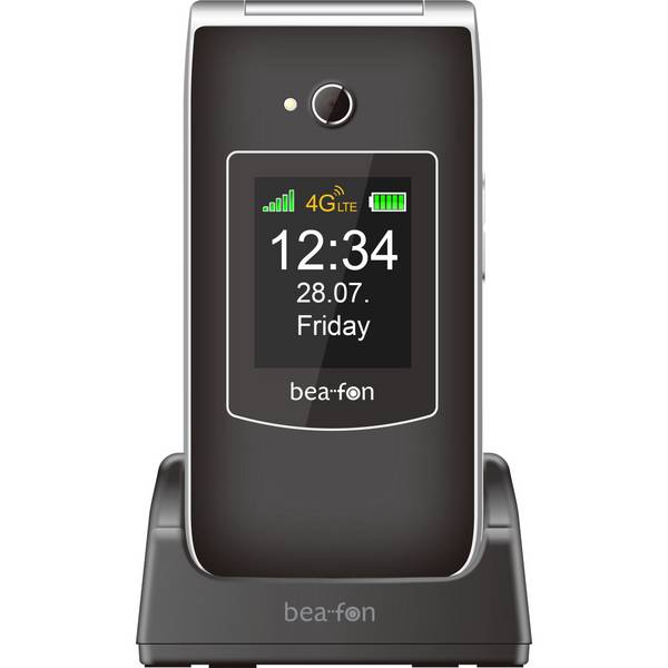Bea-fon SL645 LTE schwarz-silber - Mobiltelefon - 1.550 mAh
