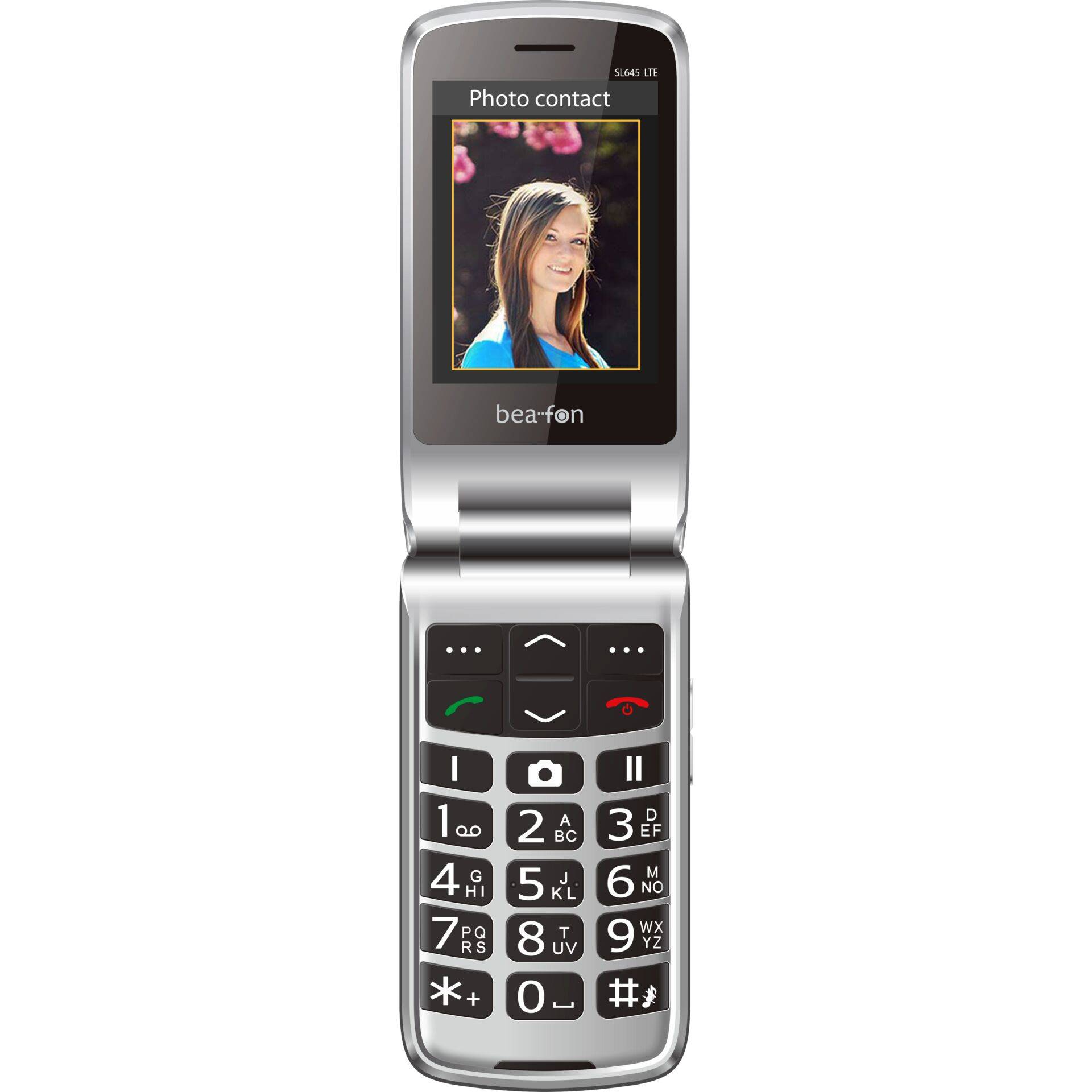 Bea-fon SL645 LTE schwarz-silber - Mobiltelefon - 1.550 mAh-3