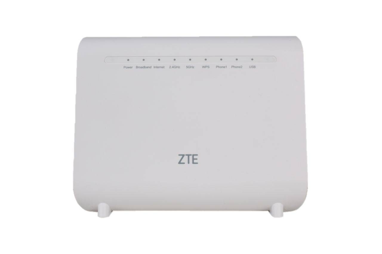 ZTE ZXHN H288A AC1200 Dual-Band WLAN + VDSL2 und SuperVectoring Profil 35B Modem + Router (Gateway)-0