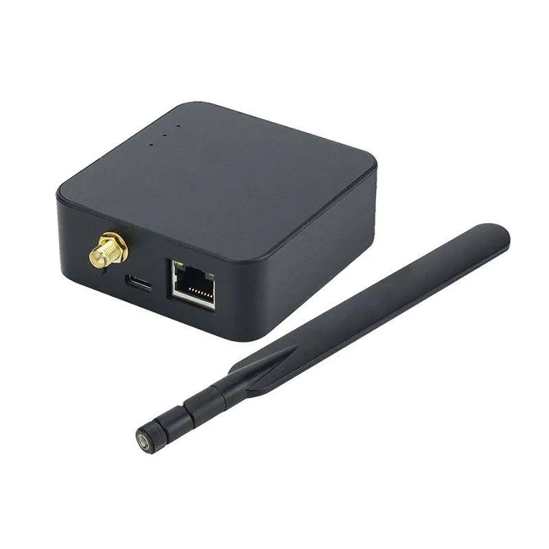 Elecrow ZigStar UZG-01, Zigbee Gateway, +20dBm, USB/LAN/PoE/WiFi, ZHA, Home Assistant - Farbe: Schwarz-0