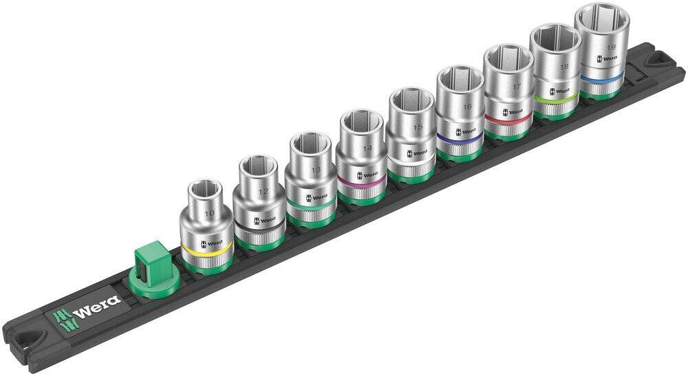 Nuss-Magnetleiste C 4 Zyklop Steckschlüsseleinsatz-Satz, 1/2"-Antrieb, 9-teilig-0